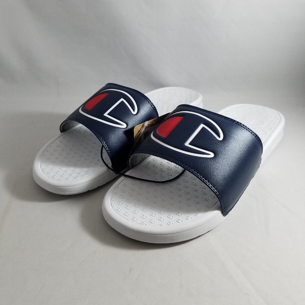 NEW Men's Sz 12 Champion Super Slide in White
